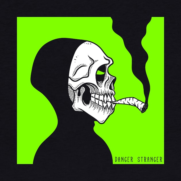 Smokey skull by Danger Stranger®